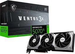 Видеокарта MSI GeForce RTX 5070 Ti 16G VENTUS 3X PZ OC (912-V531-636)