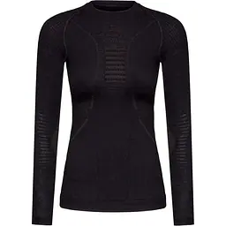 Термокофта X-Bionic Apani 4.0 Merino Shirt Round Neck Long Sleeve Women XL Чорний (1068-AP-WT06W19W XL B026)