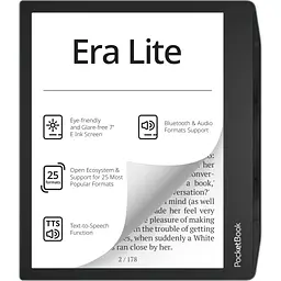 Електронна книга Pocketbook 710 Era Lite, Stone Green (PB710-9-WW) - мініатюра 1