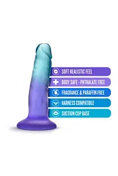 Фалоімітатор B Yours Morning Dew 5 14 см мульті - мініатюра 5