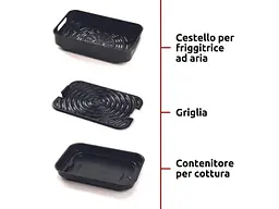 Мультипіч (аерофритюрниця) Ariete Air Fryer Grill 4635/00 - мініатюра 6