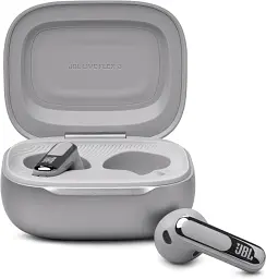 Навушники TWS JBL Live Flex 3 Silver (JBLLIVEFLEX3SIL) - мініатюра 6