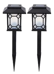 Вуличні садові сонячні світильники Solar Pathway Light 2 шт. на сонячних батареях підсвічування газону
