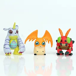 Набір фігурок Дігімон Digimon ігрові аніме фігурки 9 шт - мініатюра 2