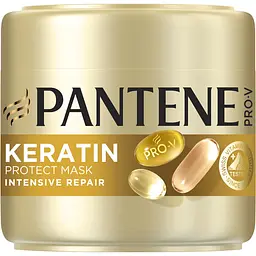 Набір Pantene Pro-V Інтенсивне відновлення: шампунь для волосся 1 л + бальзам-ополіскувач Repair & Protect 800 мл + маска для волосся Keratin 300 мл - мініатюра 4