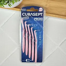 Міжзубний йоржик кутові Curasept Proxi Angle P07, ISO1 (0.7 мм, розовий), 5 шт