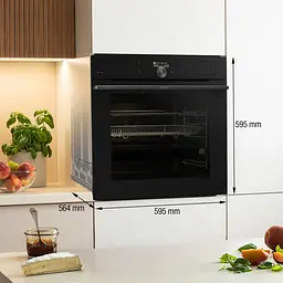 Gorenje Духовий шафа електричний, 77л, A+, пара, дисплей, піроліз, готов. на різних рівнях, чорний - мініатюра 2