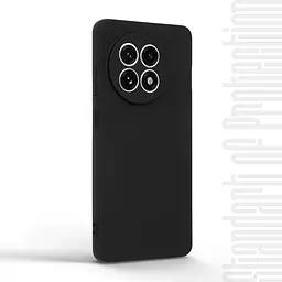 Чехол-накладка для смартфона OnePlus 13R, противоударный, силиконовый, термополиуретановый (ТПУ), с защитой камеры и корпуса, черный, защита всего корпуса, ArmorStandart (ARM83509) - мініатюра 2