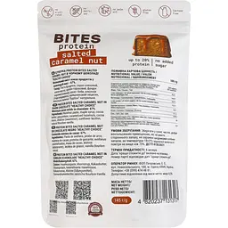 Цукерки Protein Bites Salted Caramel Nut в чорному шоколаді Healthy Choice 10 шт. - мініатюра 2