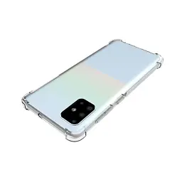 Панель BeCover Anti-Shock для Samsung Galaxy A71 SM-A7160 Clear (704645) - мініатюра 4