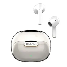 Bluetooth-гарнітура СolorWay Slim TWS-2 Earbuds Білий (CW-TWS2WT) - мініатюра 4