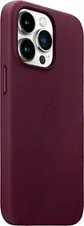 Чохол Leather Case с MagSafe для Apple iPhone 13 Pro Dark Cherry (MM1A3) [82270] - мініатюра 3