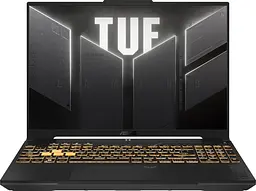 Ноутбук ASUS TUF Gaming F16 FX607VJB (16 WUXGA IPS 144 Hz, Intel Core 5 210H, 16 GB, 512 SSD, RTX 3050, DOS) (90NR0MZ6-M008K0)