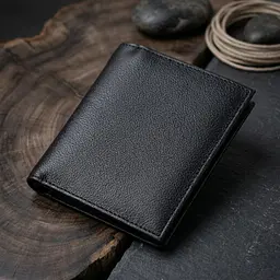 Зручний жіночий гаманець із монетницею із натуральної шкіри ST Leather 22711 чорний - мініатюра 4