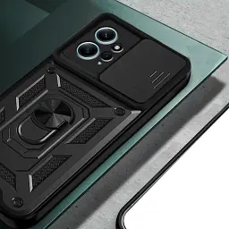 Панель BeCover Military для Xiaomi Redmi Note 12 4G Black (709155) - мініатюра 3