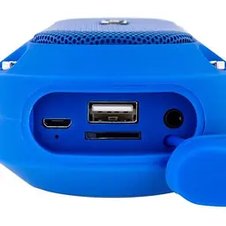 Портативна колонка XPRO SP-5 10Вт USB AUX FM Bluetooth синя (ЦУ-00034282) - мініатюра 3
