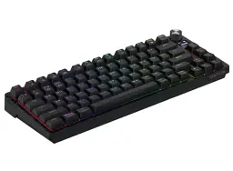 Клавіатура бездротова Hator Icefall Pro, Black, Bluetooth 5.3 / USB 2.4GHz / Type-C, механічна TFT екран, RGB підсвічування 4000 mAh (HTK450UA) - мініатюра 4