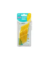 Міжзубна щітка TePe Angle, Yellow, 6 шт, 0.7 мм