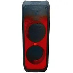 Акумуляторна акустична система XPRO ZXX-5510 колонка валіза 250Вт USB SD FM радіо Bluetooth мікрофон ДУ чорна (ZXX-5510) - мініатюра 4