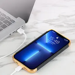 Чохол-акумулятор XON PowerCase для iPhone 13 Pro 5500 mAh Чорний/Золотий (PCBS1113355G 2940) - мініатюра 7