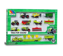 Ігровий набір металевих машинок Tractor Squad, Molto (26822) Molto art26822 - мініатюра 1