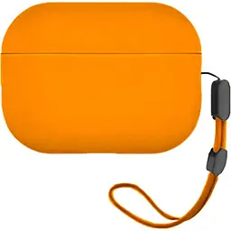 Чохол Blueo Liquid Silicone Case для Apple AirPods Pro 3 Orange [151913] - мініатюра 2
