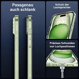 Комплект захисту UniqueMe 5-в-1 для iPhone 15 Pro Max - мініатюра 4