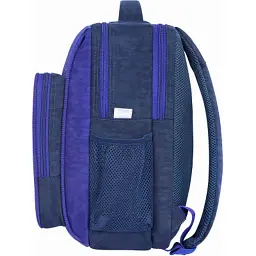 Рюкзак шкільний Bagland Школяр 8 л. синій 1092 (0012870) (688116620) - мініатюра 6