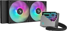 Водяне охолодження Deepcool LT240 ARGB Black (R-LT240-BKAMNC-G-1) - мініатюра 2