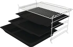 Духова шафа електрична Gorenje 77 л A+ пара дисплей піроліз чорний - мініатюра 4