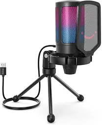 Мікрофон A6V, Black Fifine teh0020391 - мініатюра 2