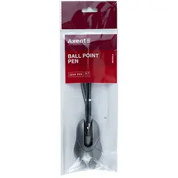 Ручка кулькова настільна Axent Desk Pen 0,7мм синя AB1019-02 - мініатюра 3