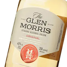 Напій алкогольний The Glen Morris Original, 40%, 0,25 л - мініатюра 5