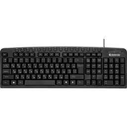 Клавіатура Defender Focus HB-470 UKR USB Black (45471) [160268]