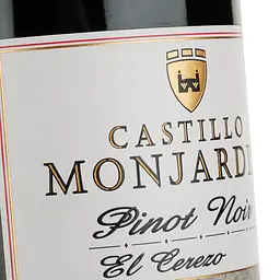 Вино Castillo de Monjardin Pinot noir Roble El Cerezo червоне сухе 0.75 л - мініатюра 3