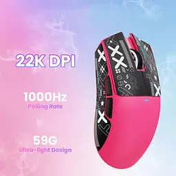 Мишка ATTACK SHARK X11SE Rosa | PAW3311 | 65 годин на одному заряді - мініатюра 4