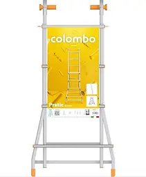 Драбина телескопічна Colombo Pratic 4+5 Steel (PRATIC4+5ACC) - мініатюра 2