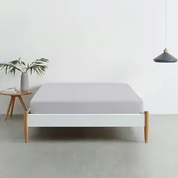 Комплект постільної білизни Cosas євро з простирадлом на резинці GEMSTONES CS11 200 x 220 см (StoneOrangeBlueWhite_El-Grey_200) - мініатюра 7