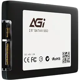 SSD 128Gb AGI AI238 SATA III 2.5" 3D NAND QLC, Retail - мініатюра 5