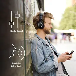 Навушники Audio-Technica ATH-M50xBT2 Black - мініатюра 2