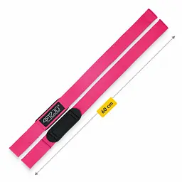 Лямки для станової тяги 4FIZJO Deadlift Straps Pink (P-5905973402293) - мініатюра 7