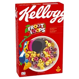 Сухий сніданок Kellogg's Froot Loops фруктові кільця 375 г
