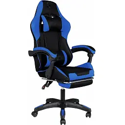 Геймерське крісло GT Racer (X-6032 Fabric Black/Blue)