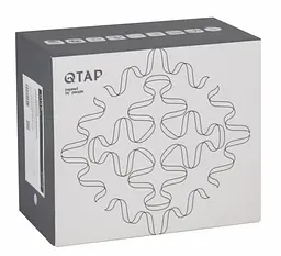 Змішувач для умивальника Qtap Gemini (з гігієнічним душем) Gunmetal Black PVD QTGEM272GMB45692 - мініатюра 7