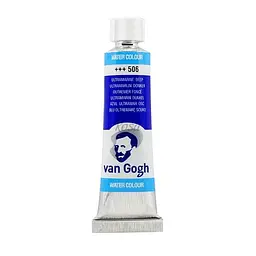 Фарба акварельна Van Gogh (506) Ультрамарин темний туба 10 мл Royal Talens
