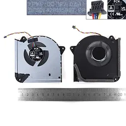 Вентилятор для Asus G733CW G733CX G733PY G733PYV G733PZ, (12V CPU, 13NR08S0P03011, 6033B0114201) - мініатюра 3