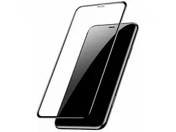 Скло Blueo Full 3D Stealth Series for iPhone 11 Pro Max/XS Max Front Black - мініатюра 2