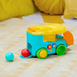 Музична іграшка Bright Starts Pop & Roll Safari Bus (16827) - мініатюра 3