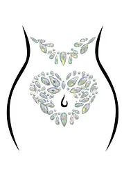 Стрази-прикраси для тіла Leg Avenue Novalie body jewels sticker