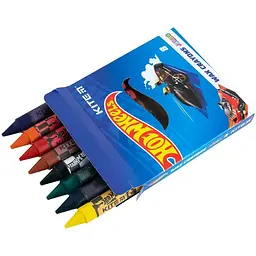 Крейда воскова Kite Jumbo Hot Wheels 8 шт. (HW24-076) - мініатюра 2